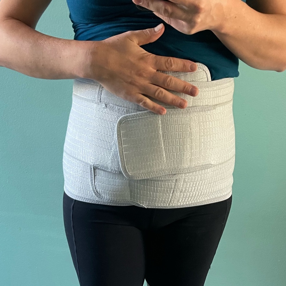 SaraAsyl Bamboo Postpartum Belly Band; really good condition, comes with the box